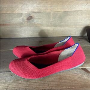 Stylish Red Women's Flats